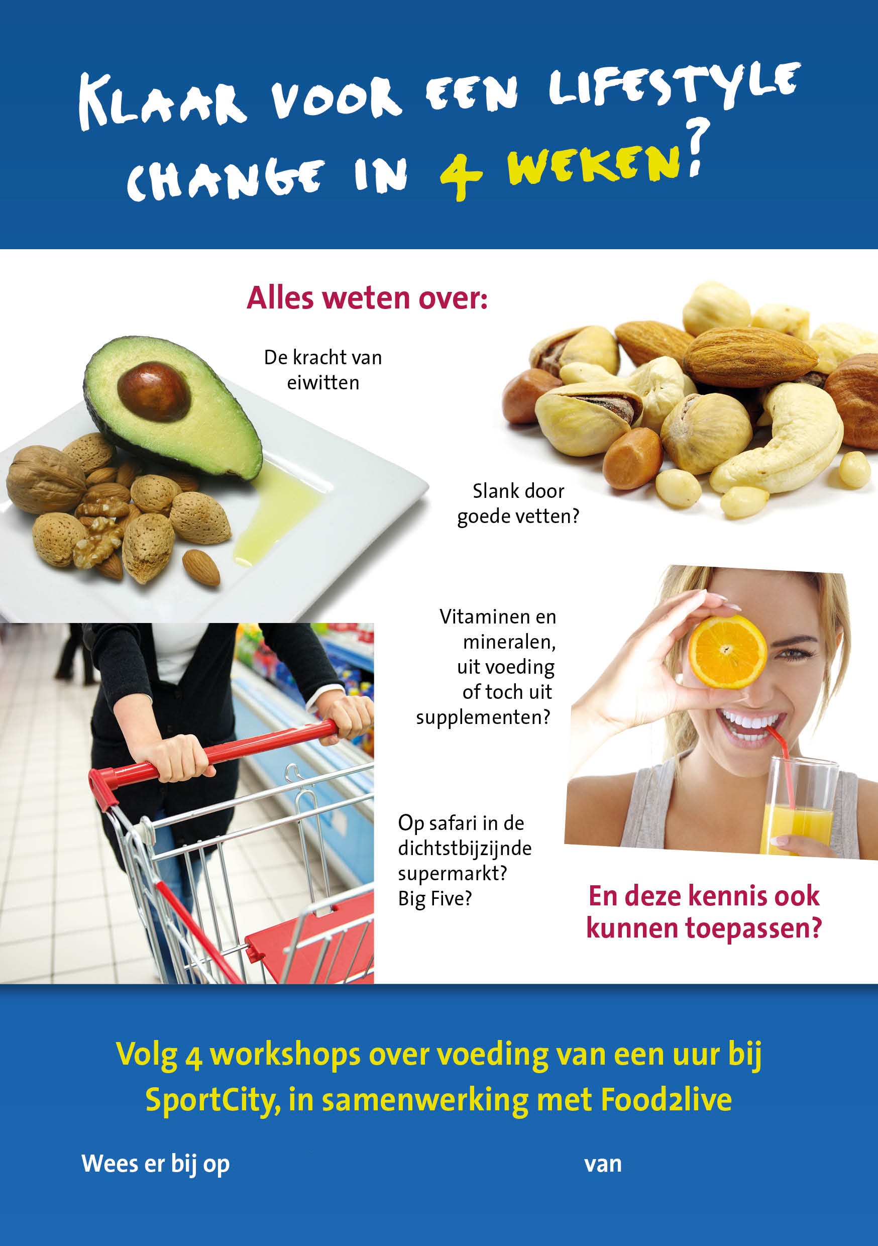 In-company workshop: Lifestyle change in 2 of 4 weken